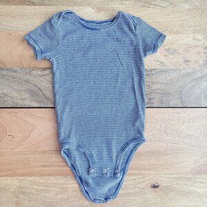🧸 SALE! (5/$15, 8/$22, 12/$30) Carter’s bodysuit 24m blue stripe baby onesie